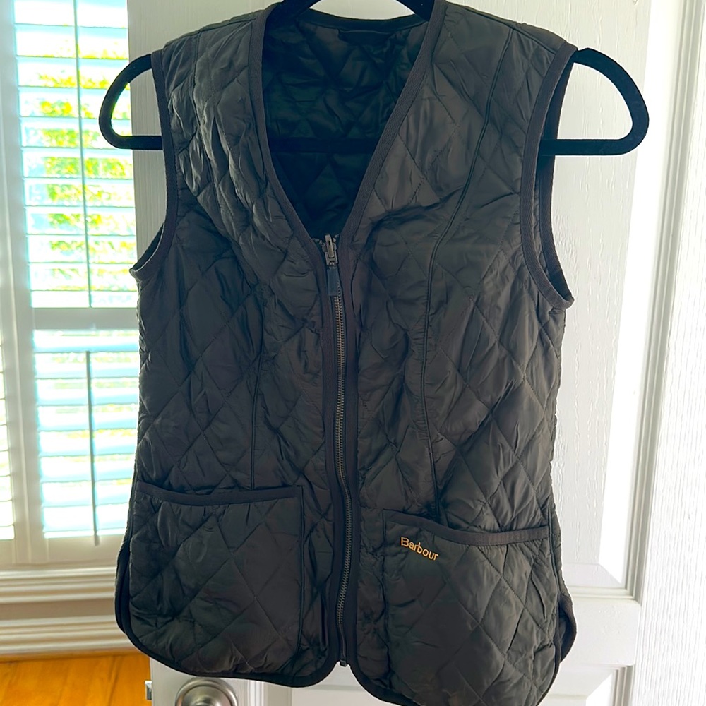Barbour Hunter Green Vest